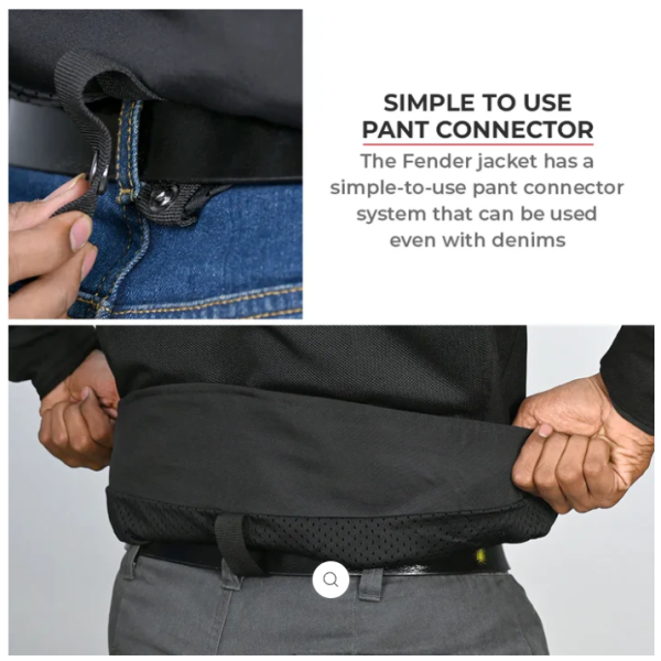 VIATERRA FENDER – URBAN MESH RIDING JACKET WITH BASE LAYER