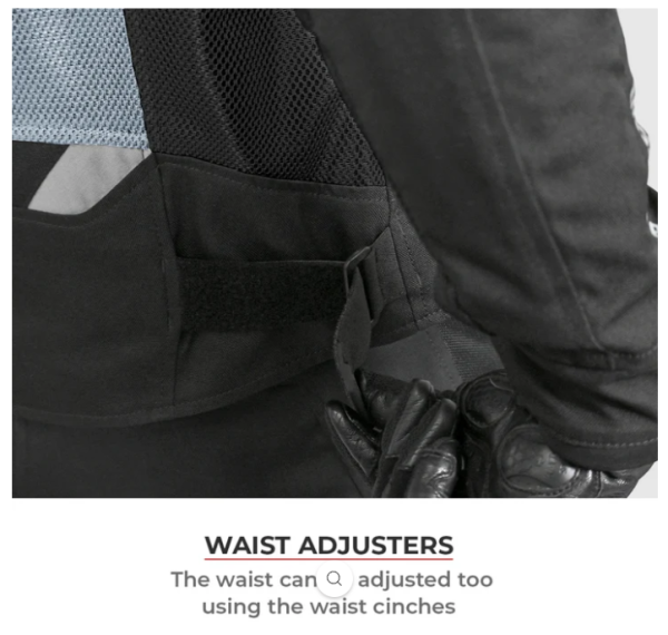 VIATERRA MILLER – STREET MESH RIDING JACKET WITH LINERS