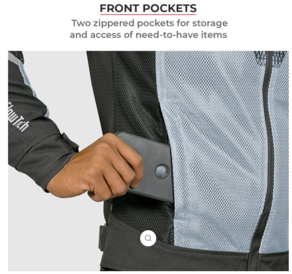 VIATERRA MILLER – STREET MESH RIDING JACKET WITH LINERS
