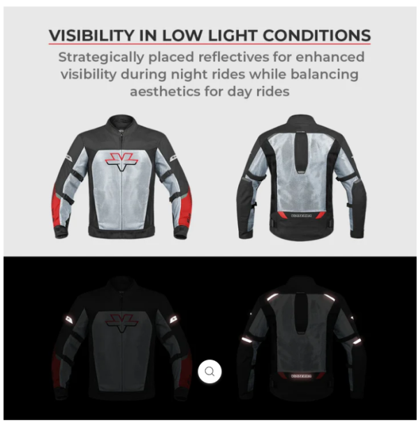 VIATERRA MILLER – STREET MESH RIDING JACKET WITH LINERS